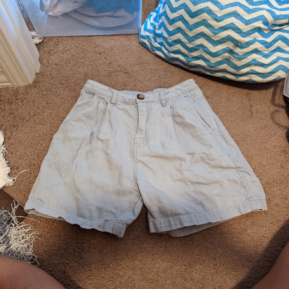Jean high waisted shorts